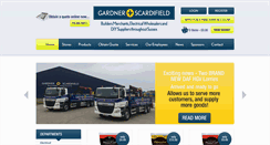 Desktop Screenshot of gardnerandscardifield.co.uk